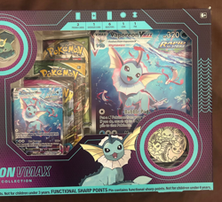 Pokemon TCG Vaporeon VMAX Premium Collection Sealed - Image 3