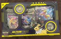 Pokemon TCG Jolteon VMAX Premium Collection Box Sealed - Image 1