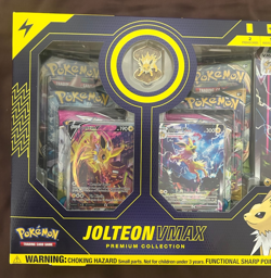 Pokemon TCG Jolteon VMAX Premium Collection Box Sealed - Image 2