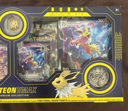 Pokemon TCG Jolteon VMAX Premium Collection Box Sealed - Image 3