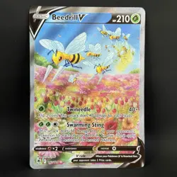 Pokemon Beedrill V 161/189 NM Full Art Ultra Rare Astral Radiance - Image 1