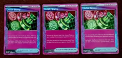 Unfair Stamp 165/167 NM Ace Spec 3 Card Lot Pokemon Trainer - Image 2