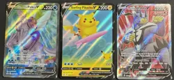 Pokemon Card V Lot PIkachu Palkia Urshifu Full Art Celebrations Promo NM 3 Cards - Image 1