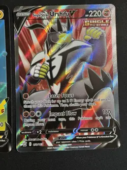 Pokemon Card V Lot PIkachu Palkia Urshifu Full Art Celebrations Promo NM 3 Cards - Image 4
