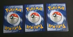 Pokemon Team Up Squirtle Squad 3 Card Set Custom Holofoil Cards Tag Team - Image 5
