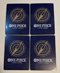 Bandai ONE PIECE Card Game Monkey D. Luffy ST21-014 Parallel Foil x4 EN - Image 2