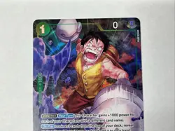 Bandai One Piece Card Game Monkey D. Luffy OP16-034 Rare Alt Art Foil Character - Image 4