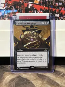 MTG Cursecloth Wrappings #383 Aetherdrift DFT Regular - Image 1