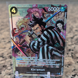 Bandai One Piece Card Game Kin'emon OP16-082 Character Alt Art Foil EN 6000 - Image 1