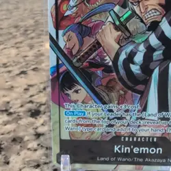 Bandai One Piece Card Game Kin'emon OP16-082 Character Alt Art Foil EN 6000 - Image 4