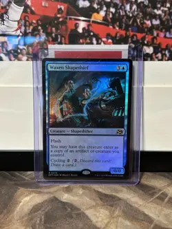 MTG Waxen Shapethief Foil #74 Aetherdrift - Image 1