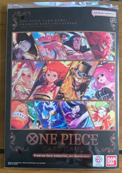 One Piece Card Game Premium Card Collection Best Selection Vol 4 ENGLISH SEALED - Image 1