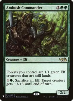 Ambush Commander - Near Mint MTG The List - Image 1