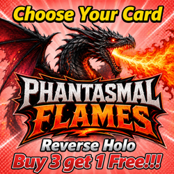 Pokemon -Phantasmal Flames Rev Holo - Choose Your Own Card. Buy 3 Get 1 Free! - Image 1