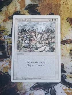 Magic the Gathering ~ MTG ~ 1x Wrath of God REVISED - Image 1