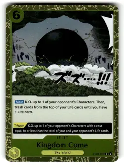 Kingdom Come EB01-059 Rare Extra Booster: Memorial Collection One Piece Foil NM - Image 1