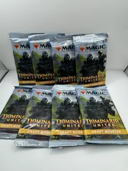 🔥 MTG Dominaria United Draft Booster Packs - Lot of 8 Factory Sealed Packs DMU - Image 1