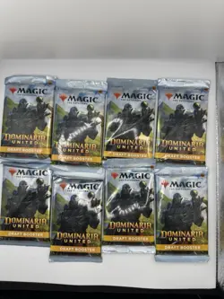 🔥 MTG Dominaria United Draft Booster Packs - Lot of 8 Factory Sealed Packs DMU - Image 2