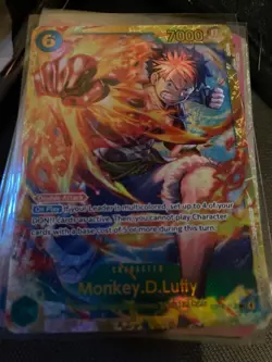 One Piece TCG Monkey.D.Luffy OP13-118 SEC OP-13 Carrying On His Will - Image 1