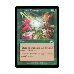 WOTC MtG Urza's Legacy Harmonic Convergence (U) (Foil) EX - Image 1
