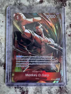 Monkey.D.Garp (Alternate Art) OP13-016 Carrying On His Will Foil - Image 1