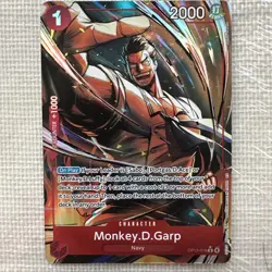 Monkey.D.Garp (Alternate Art) OP13-016 Carrying On His Will Foil - Image 1