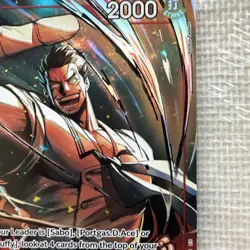 Monkey.D.Garp (Alternate Art) OP13-016 Carrying On His Will Foil - Image 4
