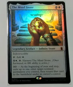 MTG The Mind Stone Foil 0021 Marvel Super Heroes MSH NM - Image 1