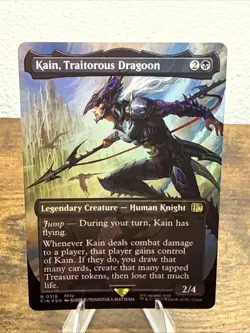 Kain, Traitorous Dragoon (Borderless) Final Fantasy Foil - Image 1