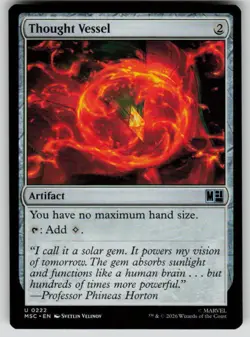 Thought Vessel Uncommon Commander: Marvel Super Heroes 222 MTG Near Mint 2026 - Image 1