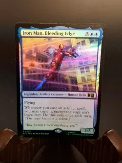 Iron Man, Bleeding Edge Commander: Marvel Super Heroes Foil - Image 1