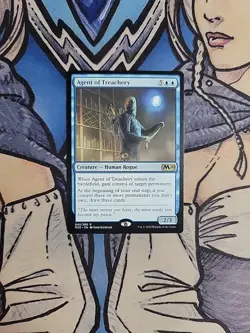 1x Agent of Treachery - NM/M M20 Core Set 2020 MTG Magic the Gathering - Image 1