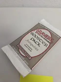 MTG - English Antiquities Booster Pack Factory Sealed #1 - Image 2