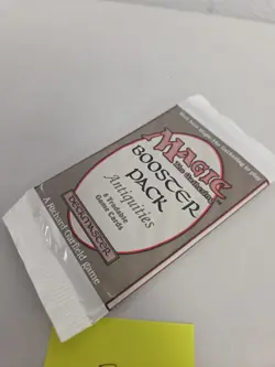 MTG - English Antiquities Booster Pack Factory Sealed #2 - Image 2