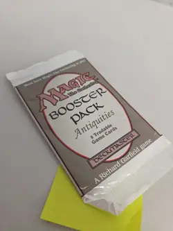 MTG - English Antiquities Booster Pack Factory Sealed #2 - Image 5
