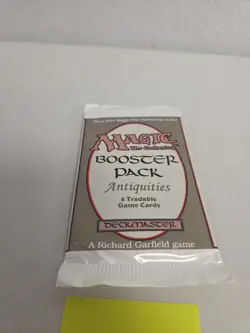 MTG - English Antiquities Booster Pack Factory Sealed #3 - Image 2