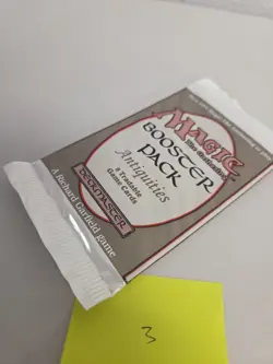 MTG - English Antiquities Booster Pack Factory Sealed #3 - Image 3