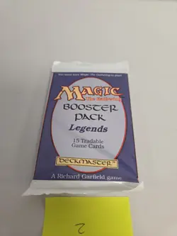 MTG Magic The Gathering English Legends Booster Pack - 1994 #2 - Image 1
