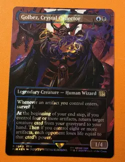 Golbez, Crystal Collector (Borderless) (Surge Foil) Final Fantasy Foil - Image 1
