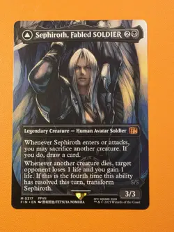 Sephiroth, Fabled SOLDIER (0317) (Borderless) Final Fantasy Regular - Image 1
