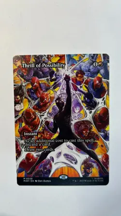MTG Marvel Spider-Man Thrill of Possibility #0028 Borderless - Image 1