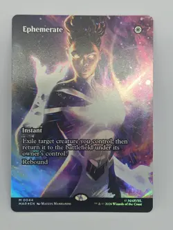 Ephemerate (Borderless) Marvel Universe Eternal Foil Mtg Super Heroes - Image 1