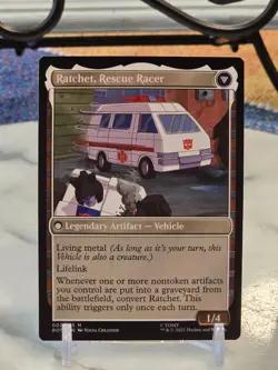 MTG Ratchet, Field Medic Universes Beyond: Transformers Foil LP - Image 2