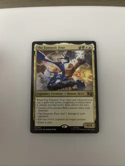 The Fantastic Four Commander: Marvel Super Heroes Foil - Image 1