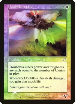 Onslaught MTG FOIL Doubtless One Magic - Image 1