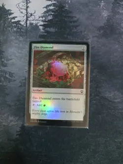 Fire Diamond Commander Legends: Battle for Baldur's Gate Foil - Image 1