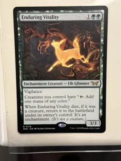 MTG Enduring Vitality. Regular. NM - Image 1