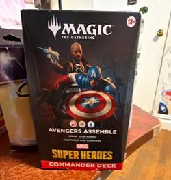 Marvel Magic: The Gathering Super Heroes Commander Deck Avengers Assemble 13+ - Image 1