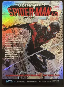 Marvel Spider-man MTG Miles Morales / Ultimate Spider-man #0234 Mythic Foil - Image 1