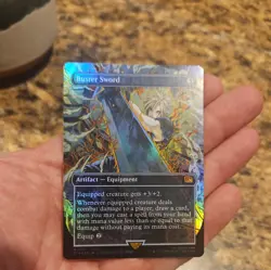 Buster Sword - Borderless/Foil - NM 351 FIN (MTG x Final Fantasy) - Image 3
